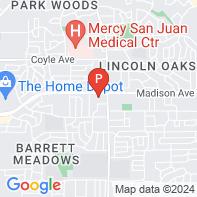View Map of 6600 Madison Avenue,Carmichael,CA,95608